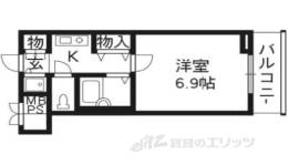 リーガル京都河原町３間取り図面