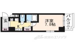 ＥＣ京都烏丸３ジャパニズム間取り図面