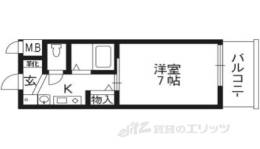 エステムコート京都烏丸３ジャパニズム間取り図面
