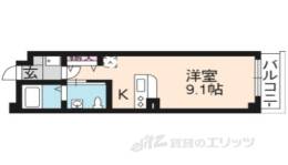 ベストレジデンス二条城　間取り図面