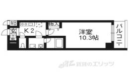 アスヴェル京都御所前３間取り図面