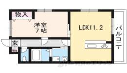 フレーヴァー七瀬川間取り図面