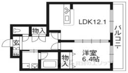 フレーヴァー七瀬川間取り図面