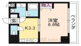 グランフォート伏見間取り図面