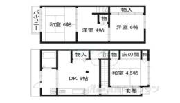 貸家間取り図面