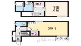 ビアンフェ下鴨　東棟間取り図面