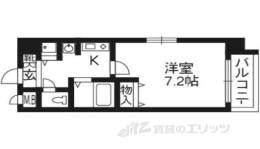 プレサンス京都三条大橋東山苑間取り図面