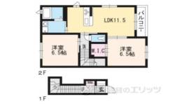 ＭＡＳＴ　ＣＯＵＲＴ　勧修間取り図面