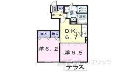 パティオ・アンソレイエＥ間取り図面