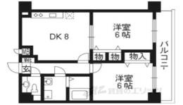 ライオンズマンション京都河原町第三間取り図面