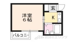 ロイヤルレディデンス山口１間取り図面