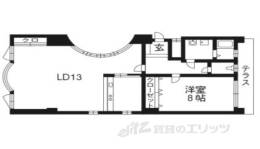 ラ・フォンテーヌ京都間取り図面