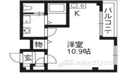 スターウイン烏丸七条間取り図面