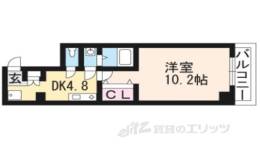浜大津ヒルズ間取り図面