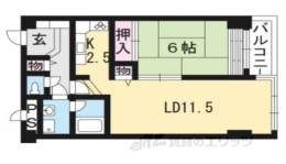 レトロマンション４間取り図面