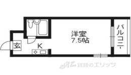 第二京都メゾンベルジュ西京極間取り図面