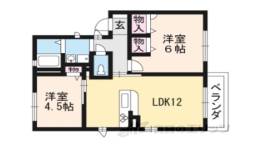 アマルフィ西野間取り図面