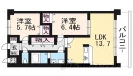 ベルヌーブ森神４間取り図面