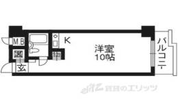 メゾンドール四条大宮間取り図面