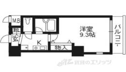 デ・リード＆サンヴェール桂川東間取り図面