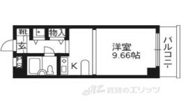 ＤＥＴＯＭ－１烏丸五条間取り図面
