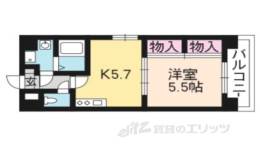 ヒーリングタワー七条大宮間取り図面