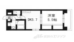 ヒーリングタワー七条大宮間取り図面