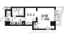 ＤＥＴＯＭ－１銀閣寺道間取り図面
