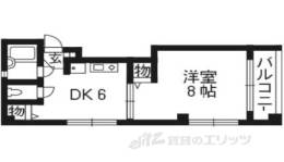 ル・ヴェール烏丸西間取り図面