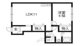 ルネ紫野間取り図面
