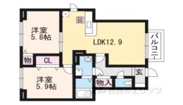 コータ・コートＤ間取り図面