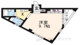 ベレーザ丸太町間取り図面