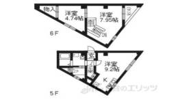 ベレーザ丸太町間取り図面