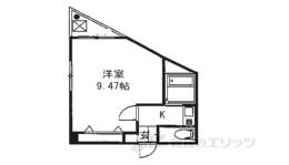 ベレーザ丸太町間取り図面
