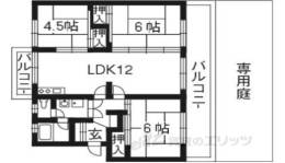 宇治おぐら住宅６号棟間取り図面