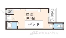 カキノウチアパートメント間取り図面