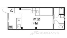カキノウチアパートメント間取り図面