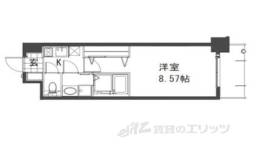 レジディア京都駅前間取り図面