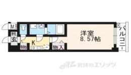 レジディア京都駅前間取り図面