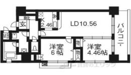 レジディア京都駅前間取り図面