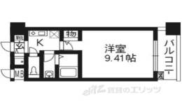 レジディア京都駅前間取り図面