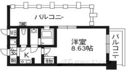 レジディア京都駅前間取り図面
