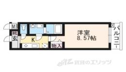 レジディア京都駅前間取り図面