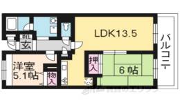 ベルク長岡京間取り図面