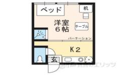 あさひアパートメント間取り図面