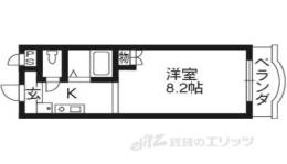 リュミエ京田辺間取り図面