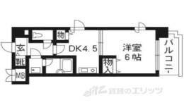 ライオンズマンション四条堀川間取り図面