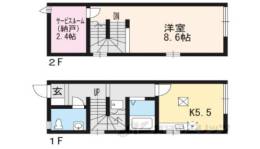 ミナミ大路ハイツ間取り図面