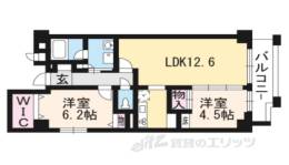 パインフィールド七条間取り図面