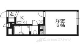 レオパレスブライトン新田辺間取り図面